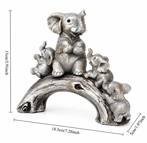 Gold Animal Sculpture Arch Decor, Luxury Desk Ornament, Vintage Style Figurine, Elegant Office Shelf Accent, Unique Gift.